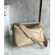 Loewe Puzzle Medium Bag In Sand Grained Calfskin