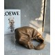 Loewe Small Squeeze Bag in Brown Nappa Lambskin