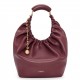 Loewe Medium Squeeze Bag in Bordeaux Nappa Lambskin