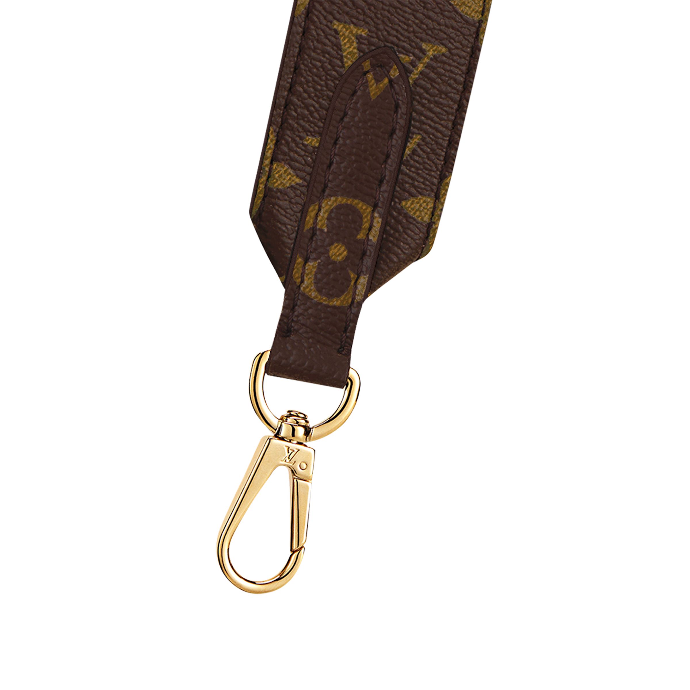 Louis Vuitton Bandoulière Monogram Canvas Women's Handbags Strap J02330