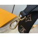 Louis Vuitton Bandoulière Bicolor Monogram Empreinte Leather Women's Handbag Strap J02520