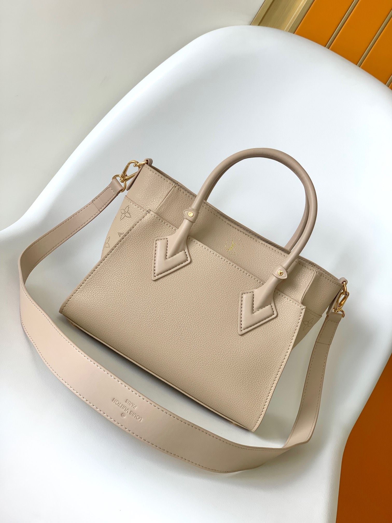 Louis Vuitton On My Side PM High End Leathers Women's Handbags M20600