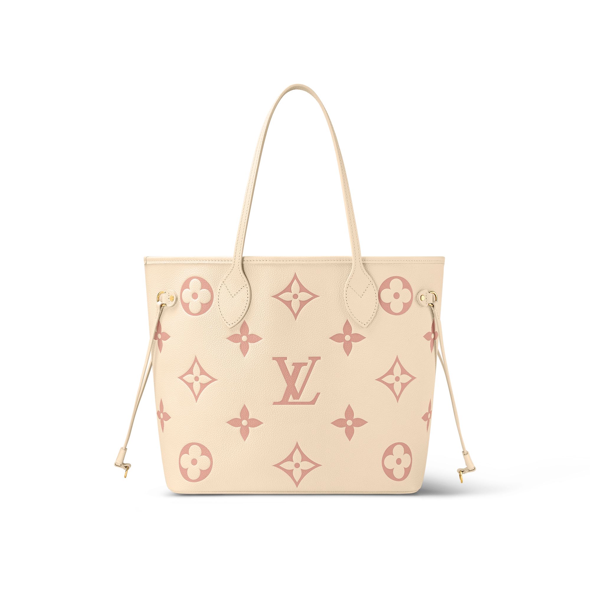 Louis Vuitton Neverfull MM Monogram Empreinte Leather Women's Handbags M21579