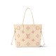 Louis Vuitton Neverfull MM Monogram Empreinte Leather Women's Handbags M21579