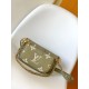 Louis Vuitton Multi Pochette Accessoires Bicolor Monogram Empreinte Leather Women's Handbags M22670