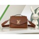 Louis Vuitton Oxford Lockme Leather Women's Handbags M22952