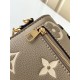 Louis Vuitton Pochette Métis East West Monogram Empreinte Leather Women's Handbags M23081