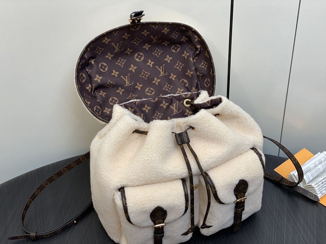 Louis Vuitton Backpack Leathers Women's Handbags M23384