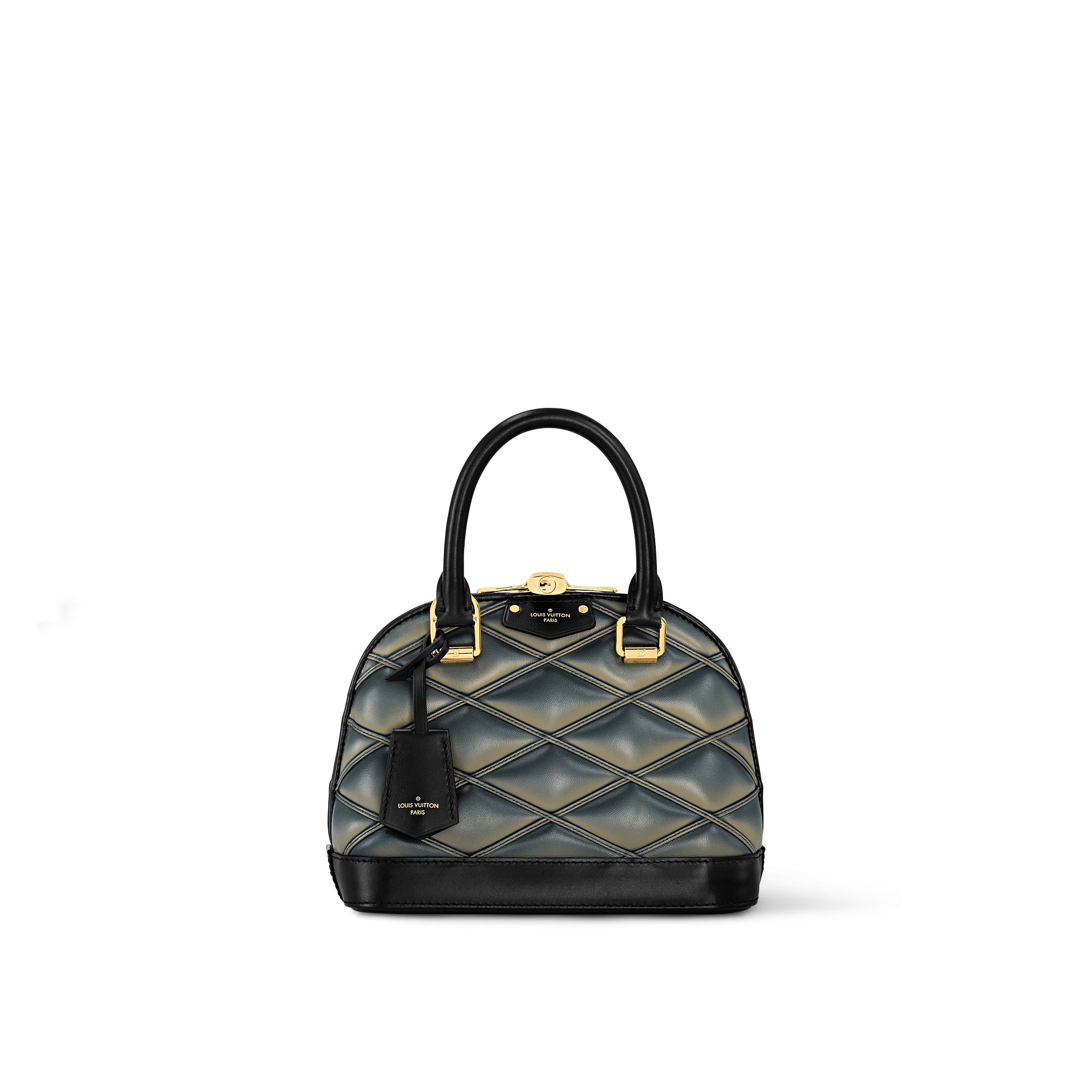 Louis Vuitton Alma BB Malletage Leather Women's Handbags M23576