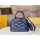 Louis Vuitton Alma BB Malletage Leather Women's Handbags M23666