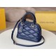 Louis Vuitton Alma BB Malletage Leather Women's Handbags M23666