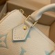 Louis Vuitton Nano Speedy Bicolor Monogram Empreinte Leather Women's Handbags M24169