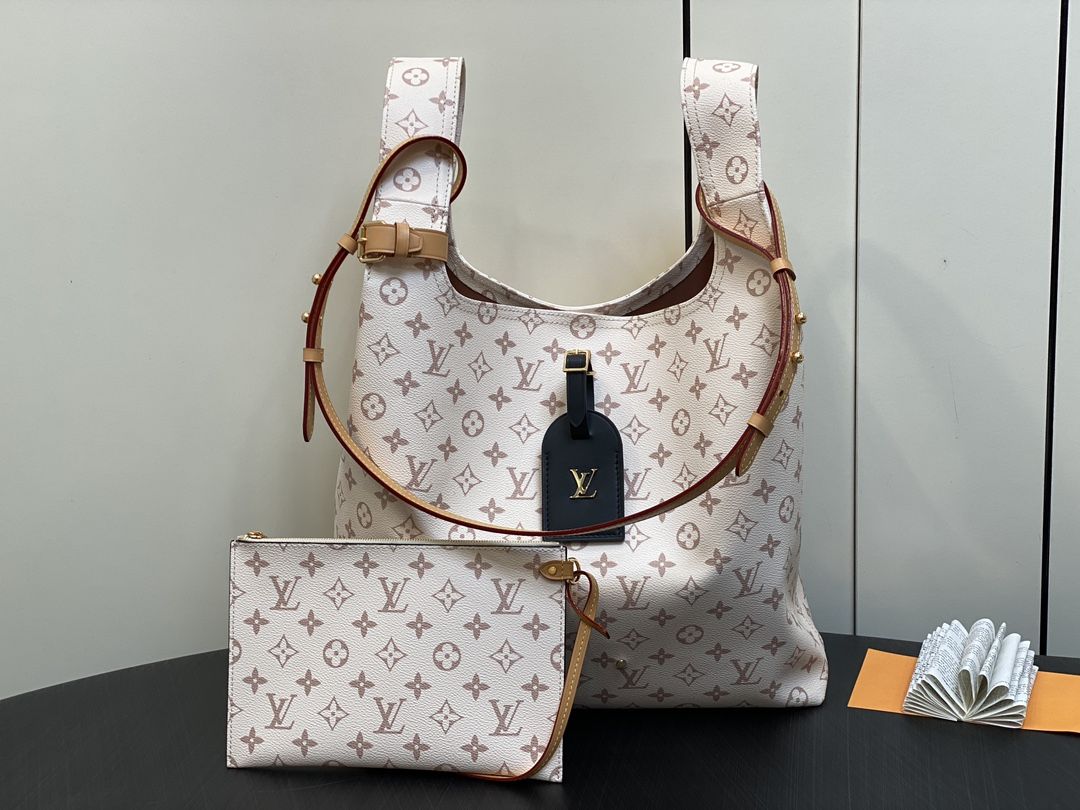 Louis Vuitton Atlantis GM Monogram Canvas Women's Handbags M24409