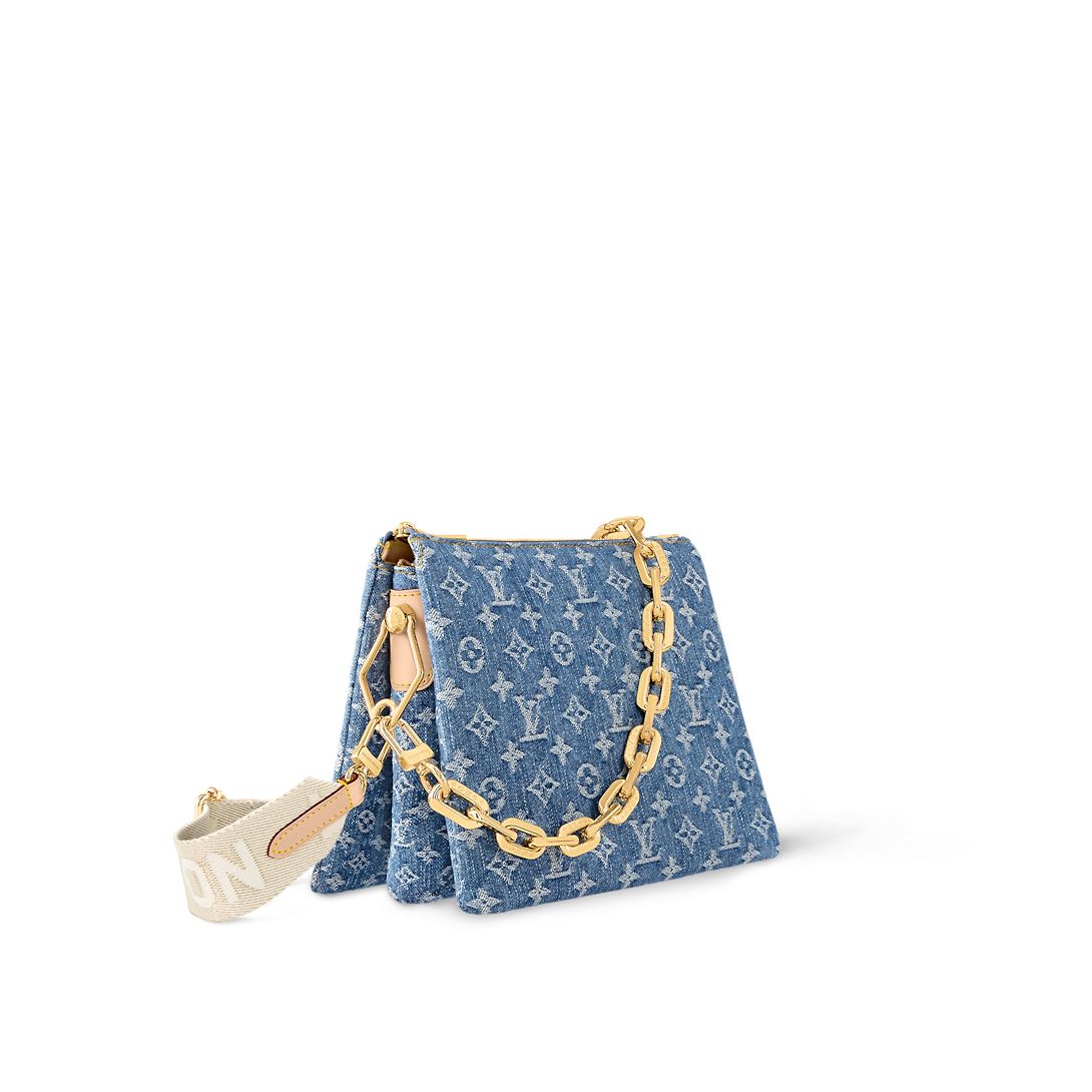 Louis Vuitton Coussin PM Monogram Denim Women's Handbags M24564