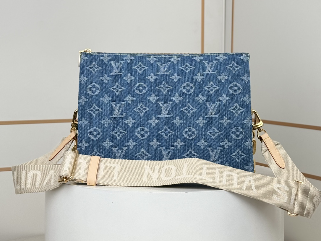 Louis Vuitton Coussin PM Monogram Denim Women's Handbags M24564