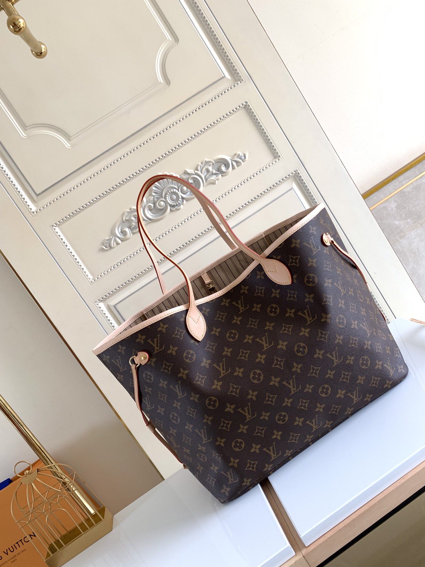 Louis Vuitton Neverfull GM Monogram Canvas Women's Handbags M40990