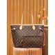 Louis Vuitton Neverfull MM Monogram Canvas Women's Handbags M40995