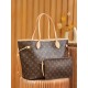 Louis Vuitton Neverfull MM Monogram Canvas Women's Handbags M40995