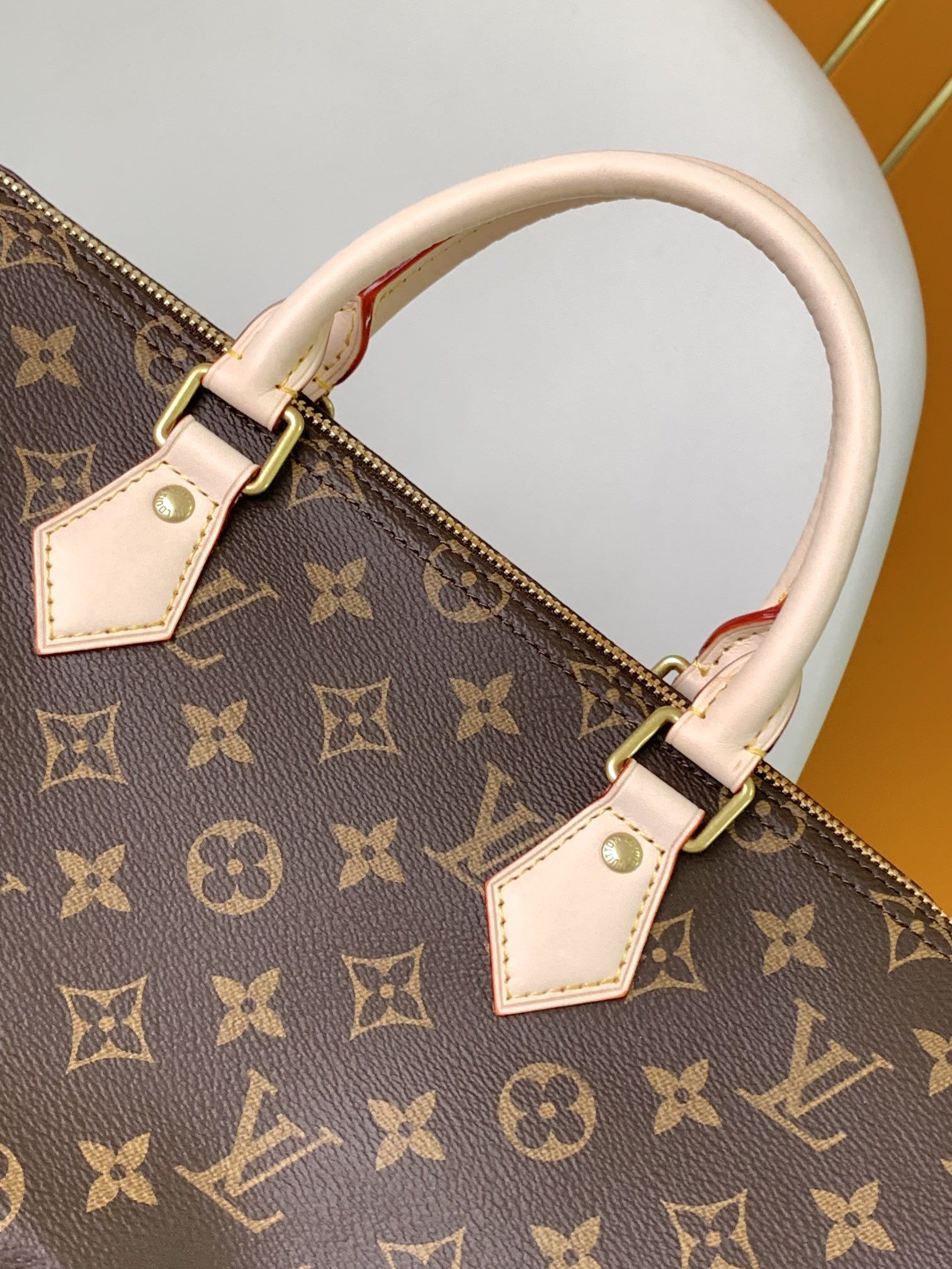 Louis Vuitton Speedy 35 Monogram Canvas Women's Handbags M41107