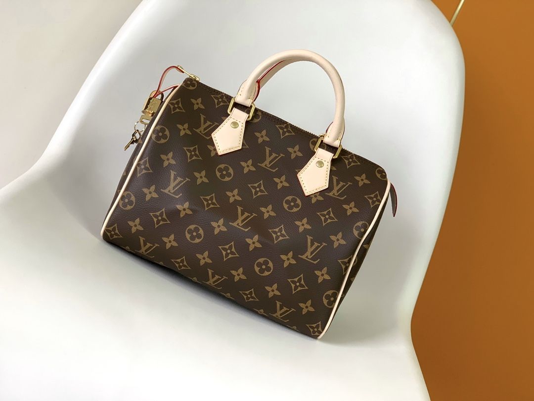 Louis Vuitton Speedy 30 Monogram Canvas Women's Handbags M41108