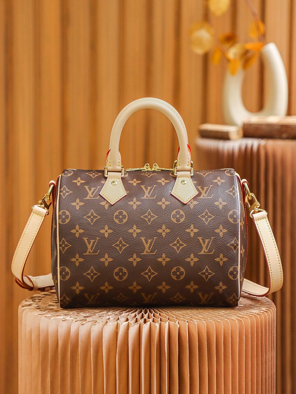 Louis Vuitton Speedy Bandoulière 25 Monogram Canvas Women's Handbags M41113