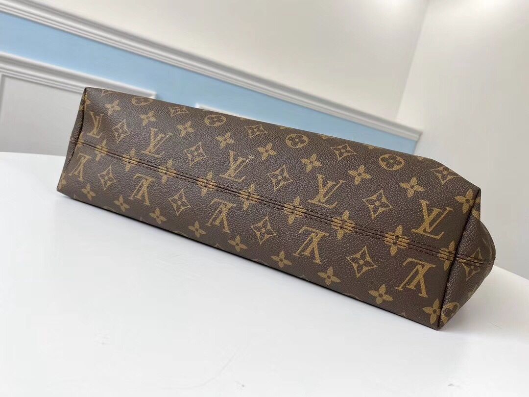 Louis Vuitton Graceful MM Monogram Canvas Women's Handbags M43704