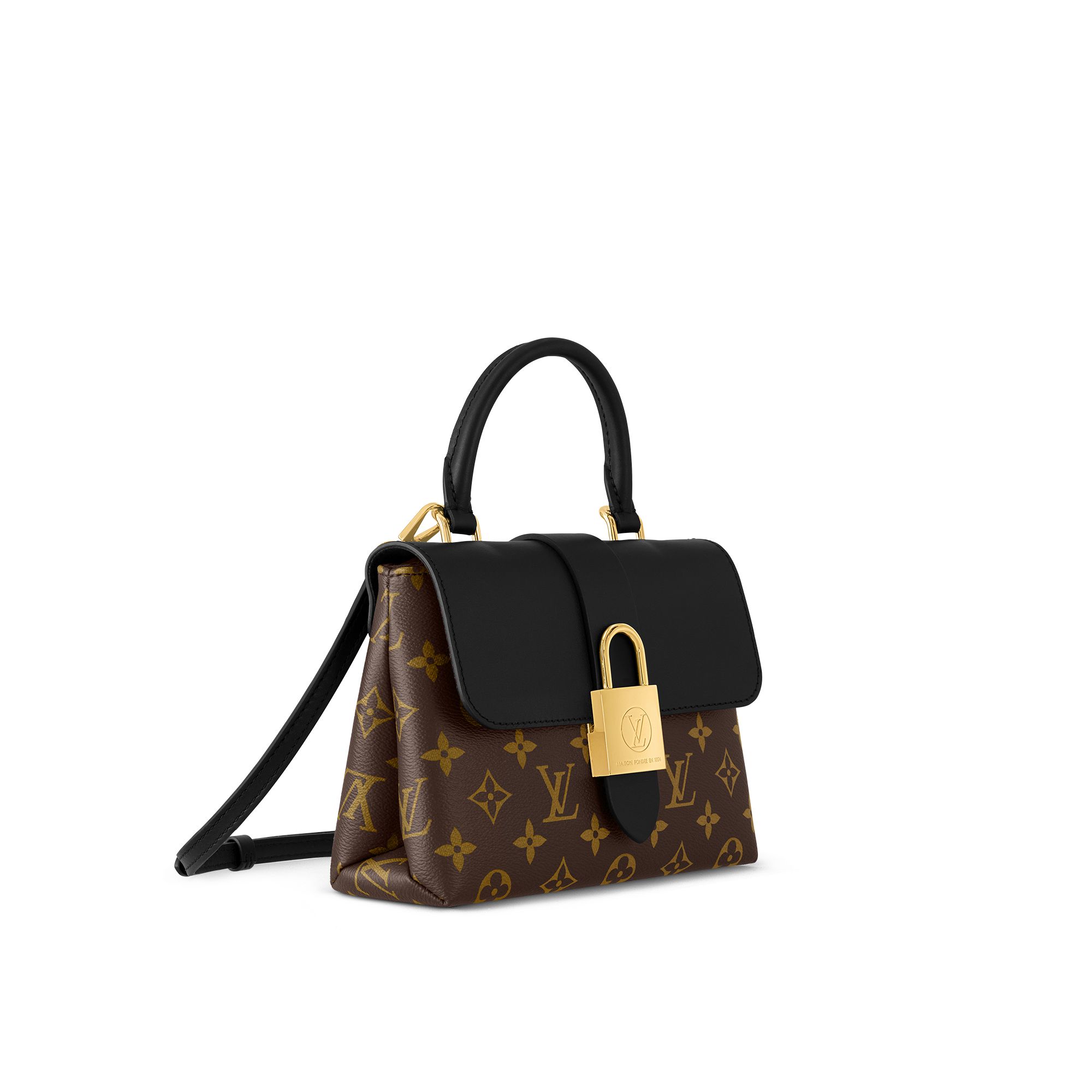 Louis Vuitton Locky BB Monogram Canvas Women's Handbags M44141