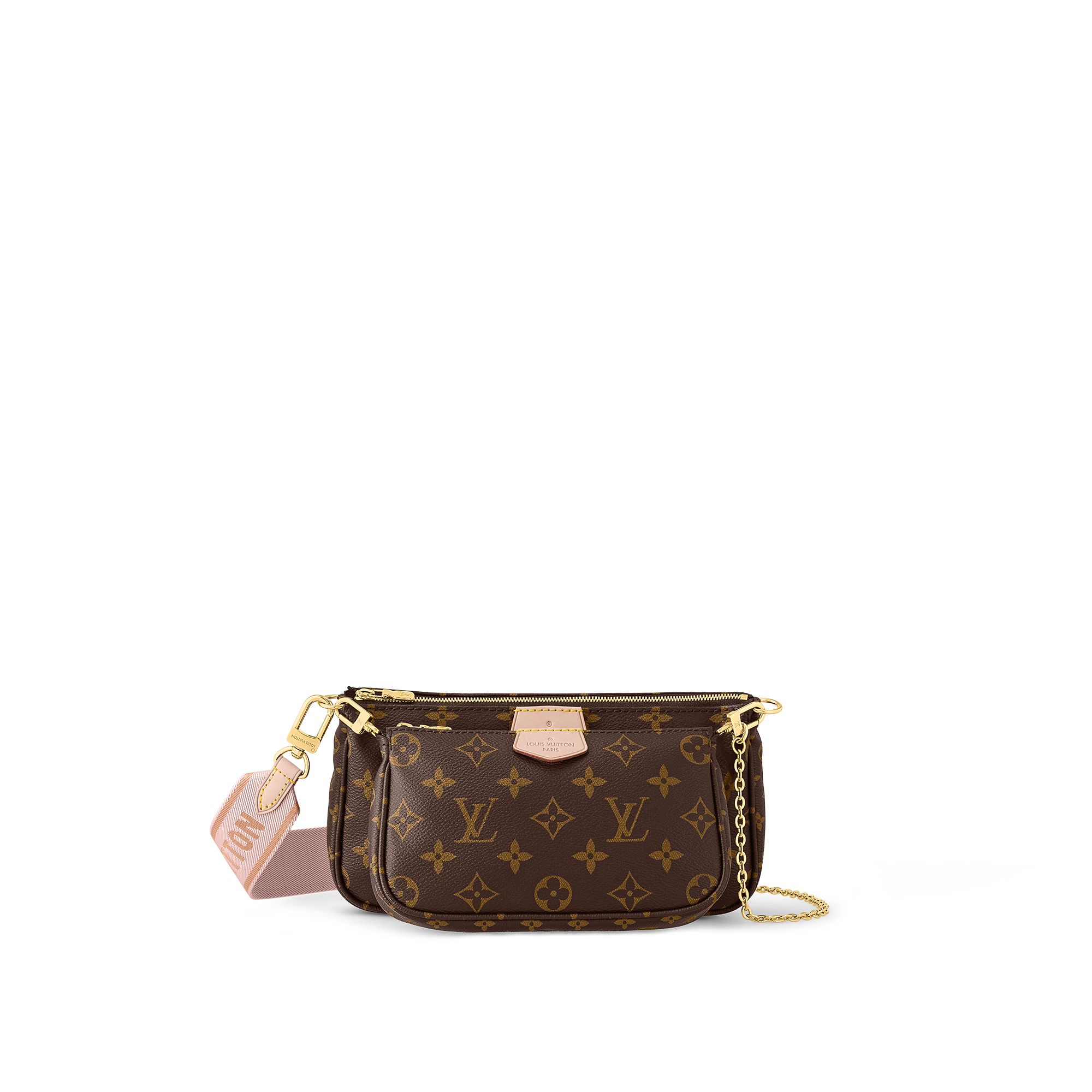 Louis Vuitton Multi Pochette Accessoires Monogram Canvas Women's Handbags M44840