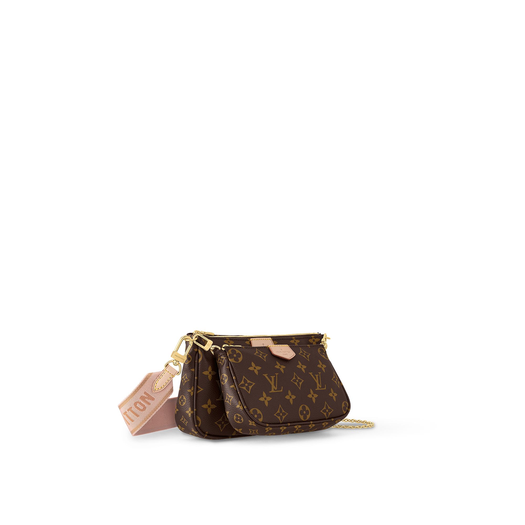 Louis Vuitton Multi Pochette Accessoires Monogram Canvas Women's Handbags M44840