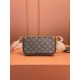 Louis Vuitton Multi Pochette Accessoires Monogram Canvas Women's Handbags M44840