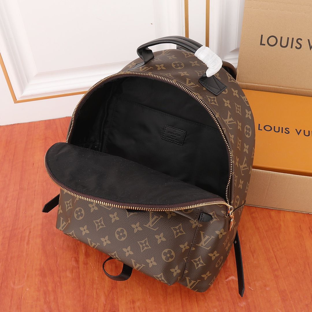 Louis Vuitton Palm Springs MM Monogram Canvas Women's Handbags M44874