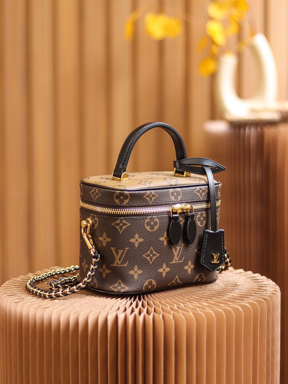 Louis Vuitton Vanity PM  Monogram Canvas Women's Handbags M45165