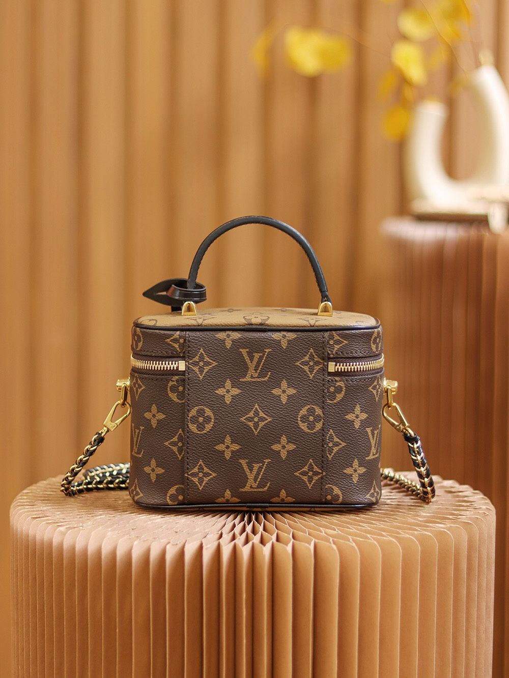 Louis Vuitton Vanity PM  Monogram Canvas Women's Handbags M45165