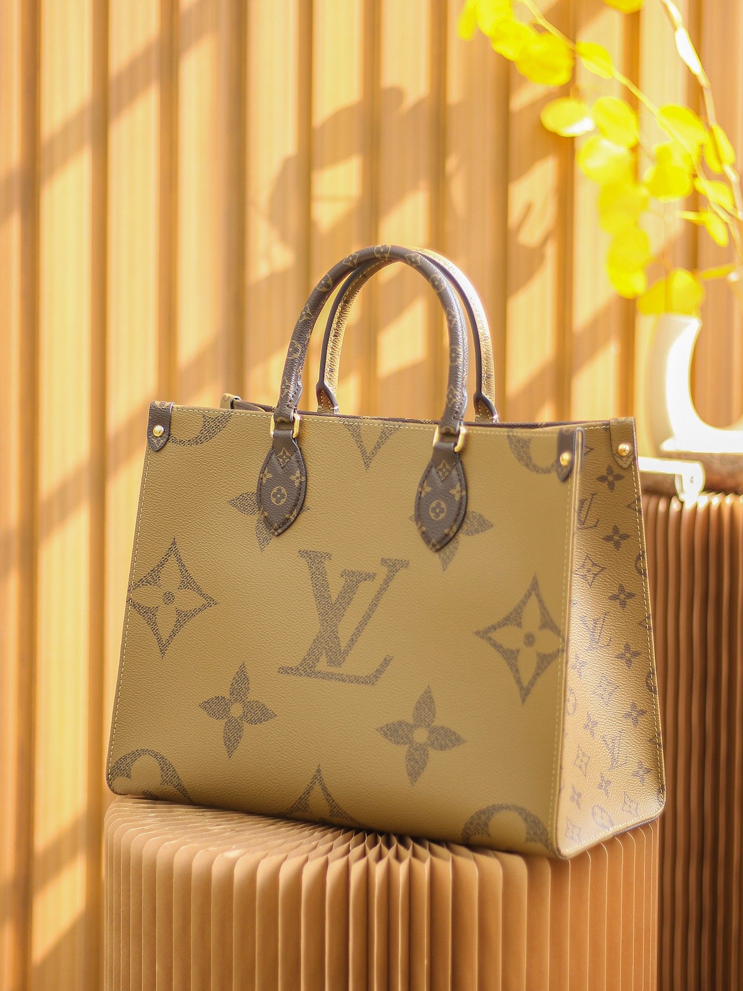 Louis Vuitton OnTheGo MM Monogram Canvas Women's Handbags M45321