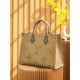 Louis Vuitton OnTheGo MM Monogram Canvas Women's Handbags M45321