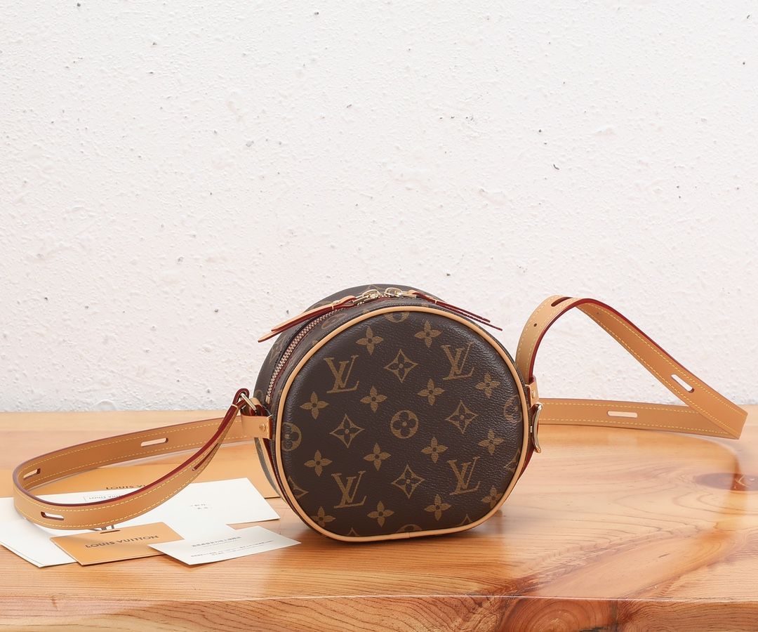 Louis Vuitton Boite Chapeau Souple PM Monogram Canvas Women's Handbags M45578