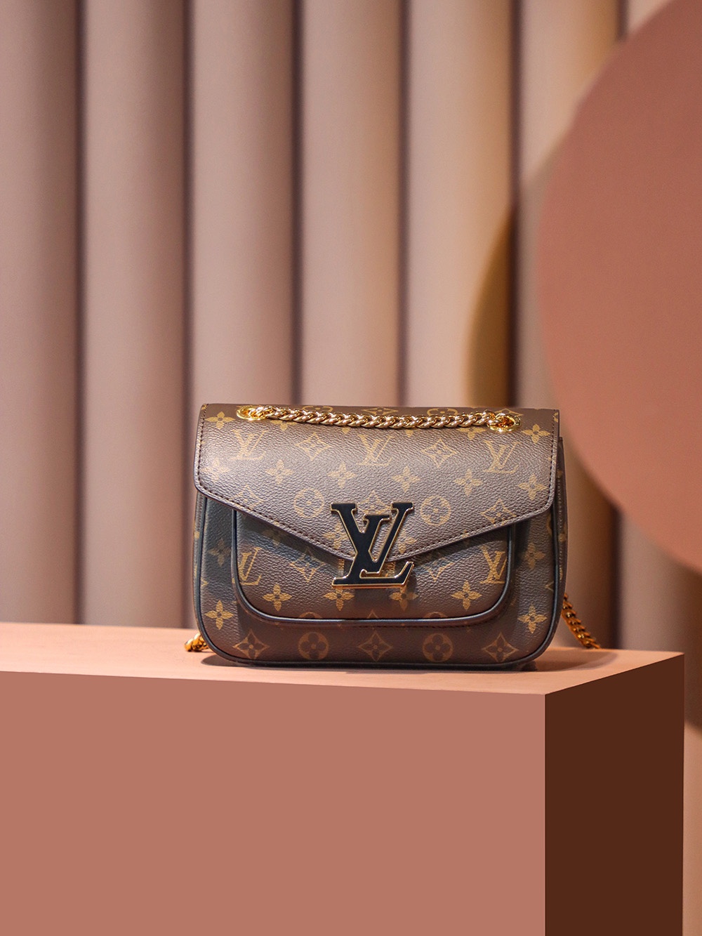 Louis Vuitton Passy Monogram Canvas Women's Handbags M45592