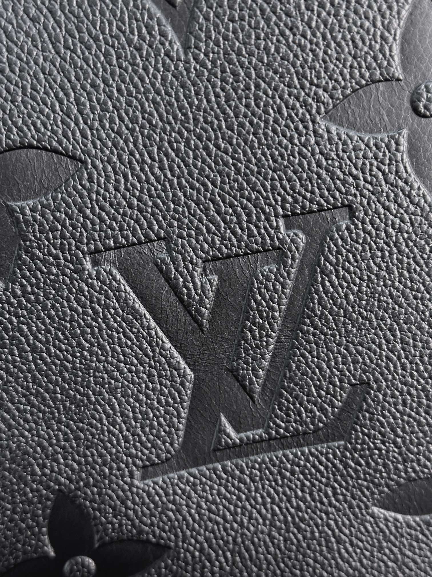 Louis Vuitton Neverfull MM Monogram Empreinte Leather Women's Handbags M45685