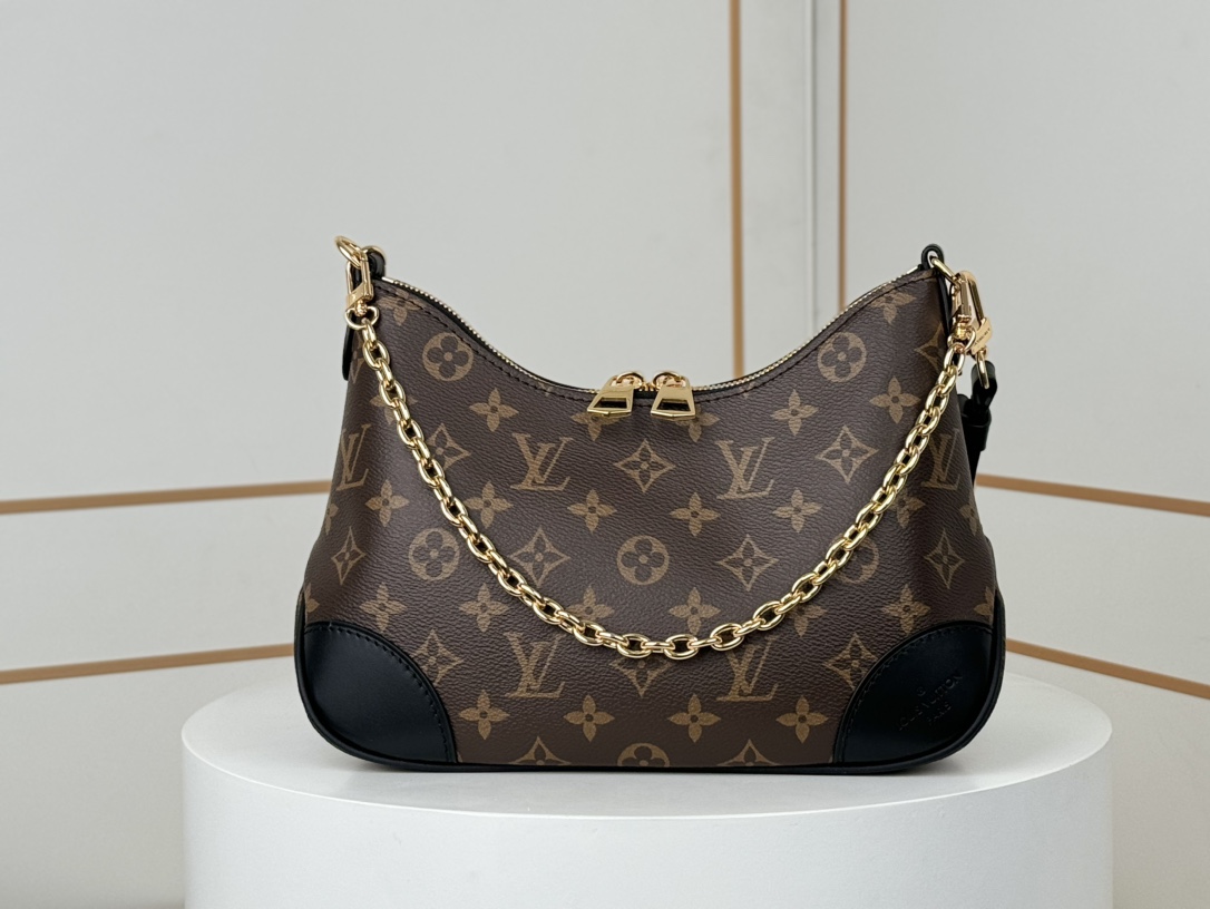 Louis Vuitton Boulogne Monogram Canvas Women's Handbags M45831