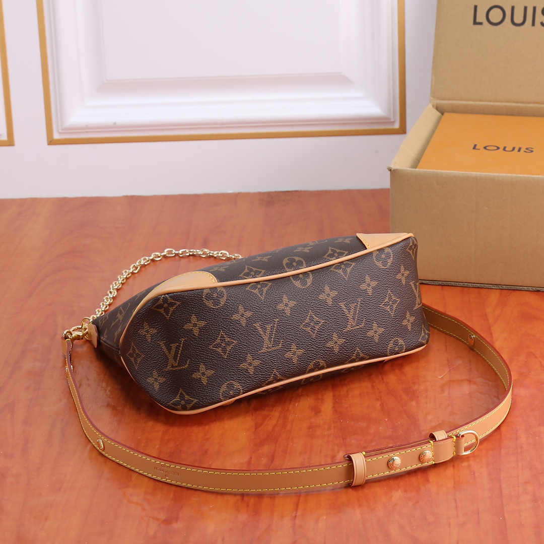 Louis Vuitton Boulogne Monogram Canvas Women's Handbags M45832