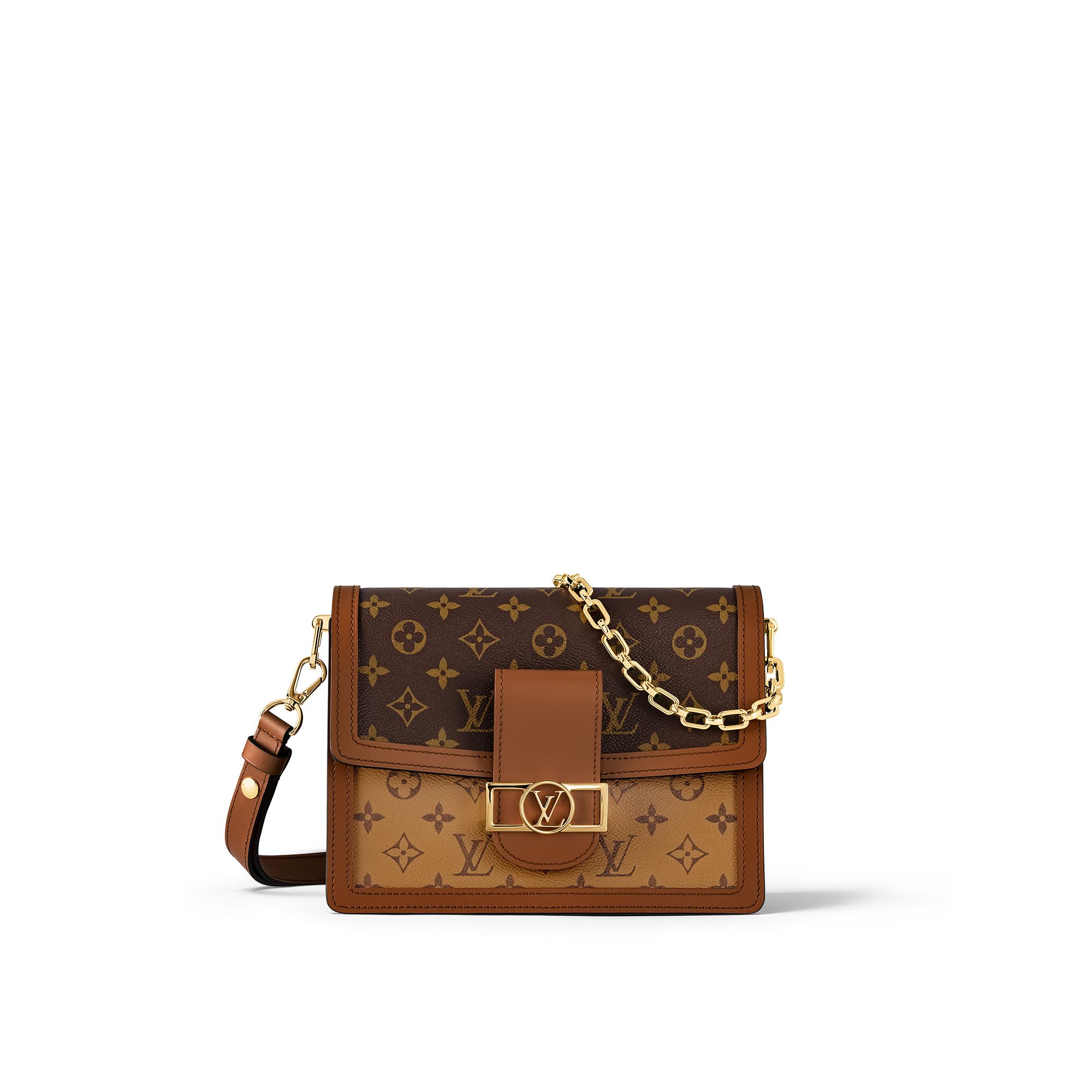 Louis Vuitton Dauphine MM  Monogram Canvas Women's Handbags M45958