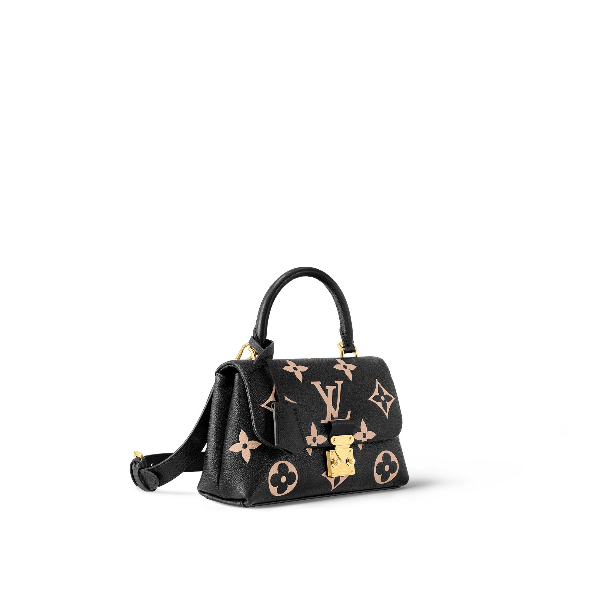 Louis Vuitton Madeleine BB Bicolor Monogram Empreinte Leather Women's Handbags M45978