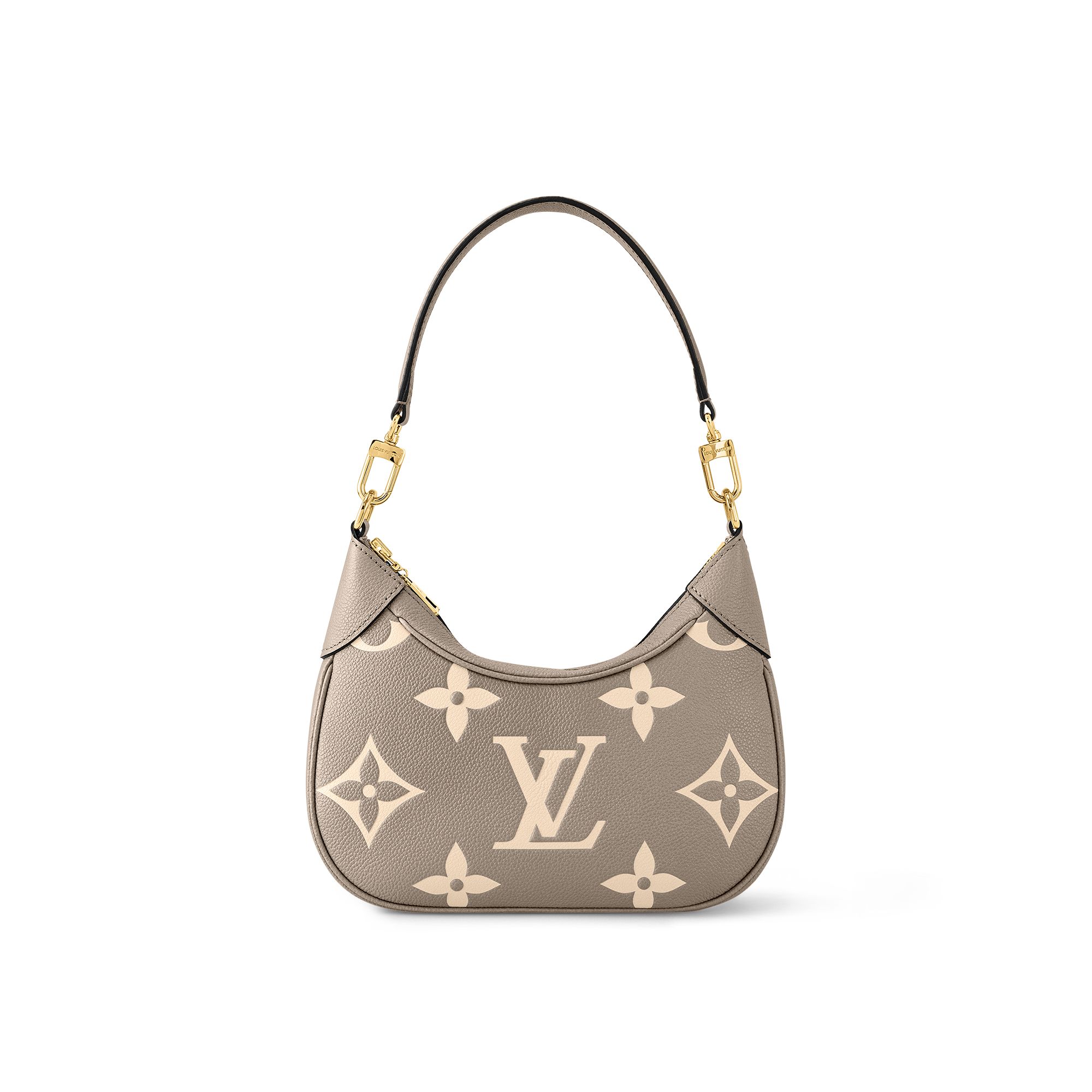 Louis Vuitton Bagatelle Bicolor Monogram Empreinte Leather Women's Handbags M46112