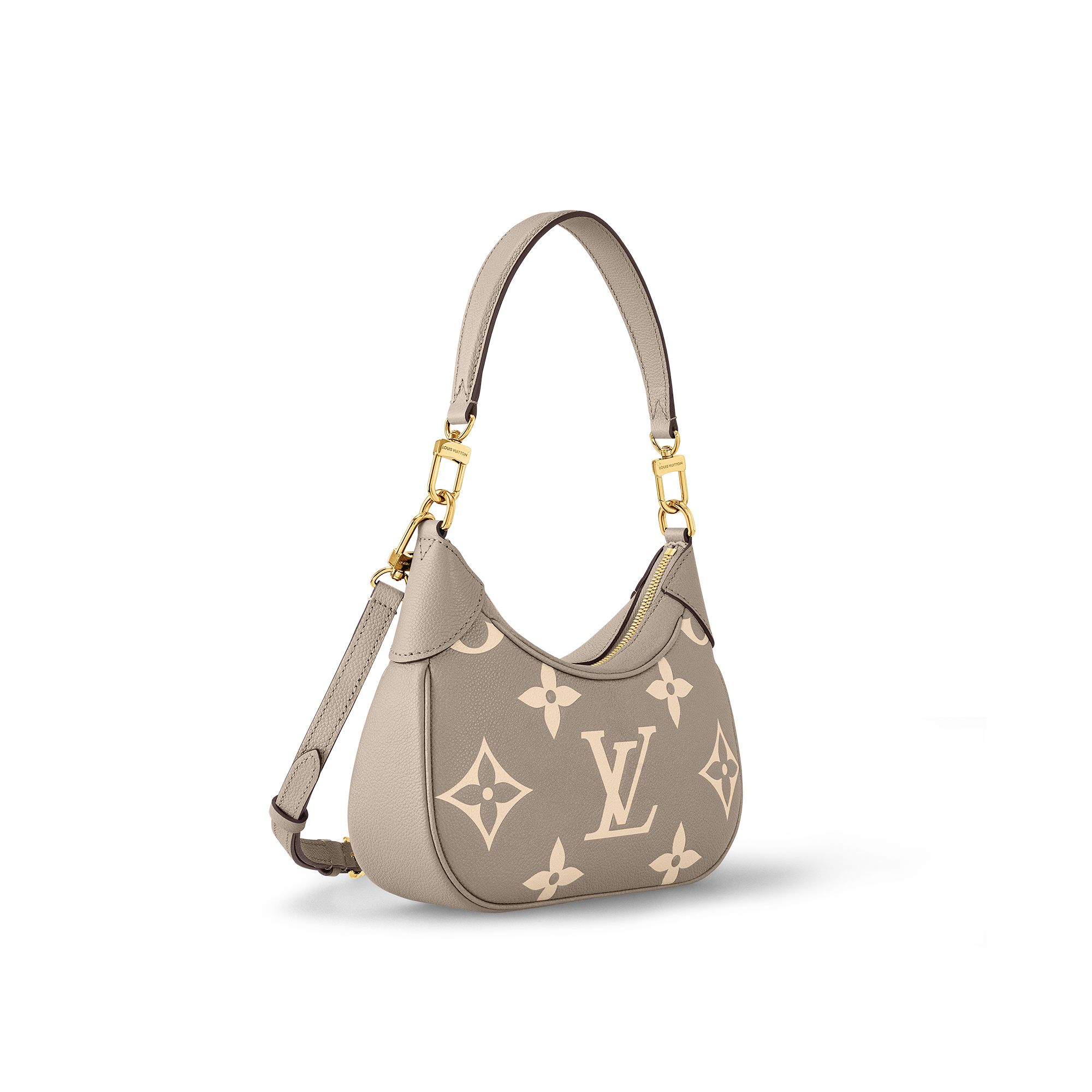 Louis Vuitton Bagatelle Bicolor Monogram Empreinte Leather Women's Handbags M46112