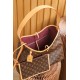 Louis Vuitton CarryAll MM Monogram Canvas Handbag