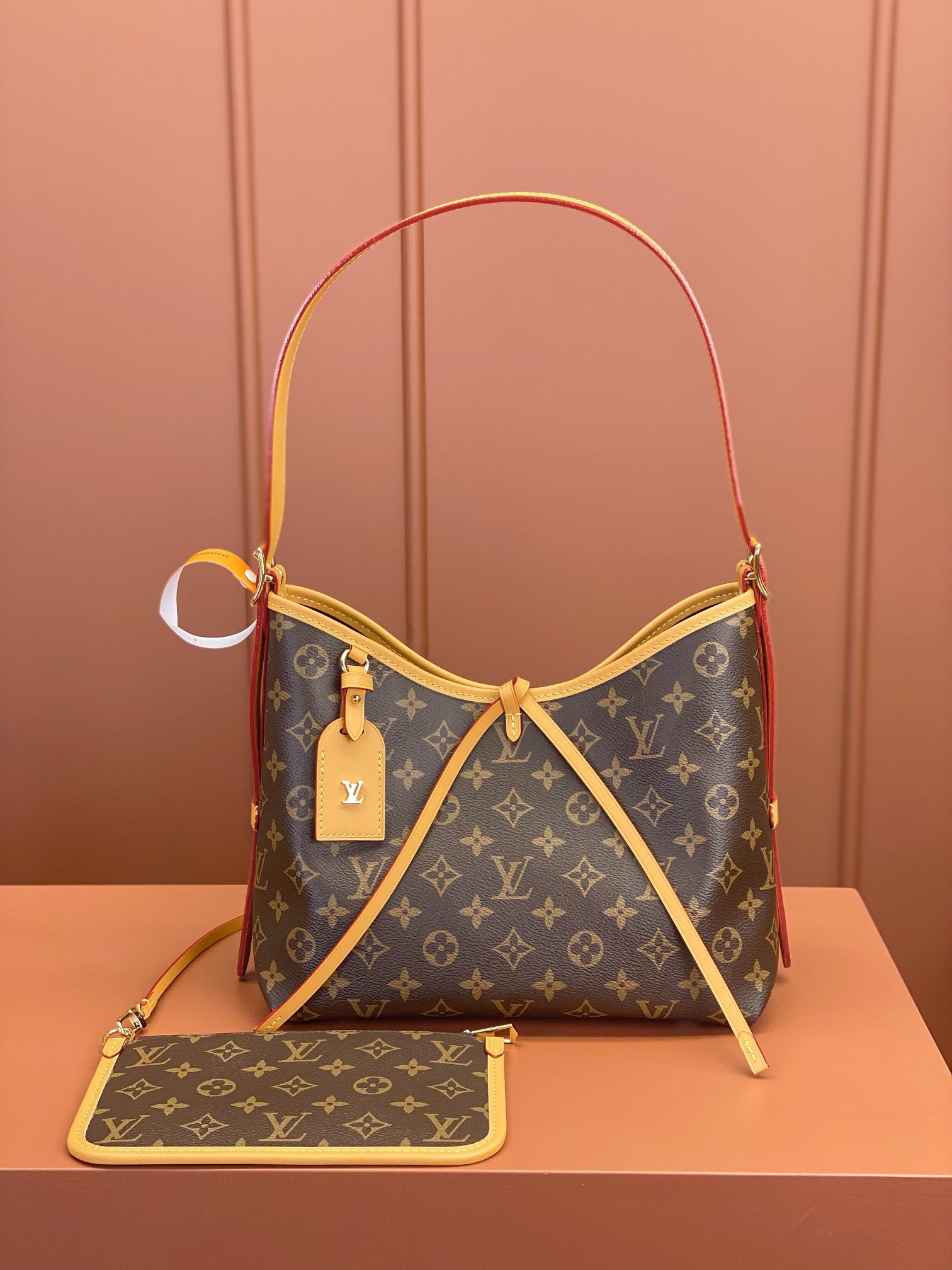 Louis Vuitton CarryAll PM Monogram Canvas Handbag