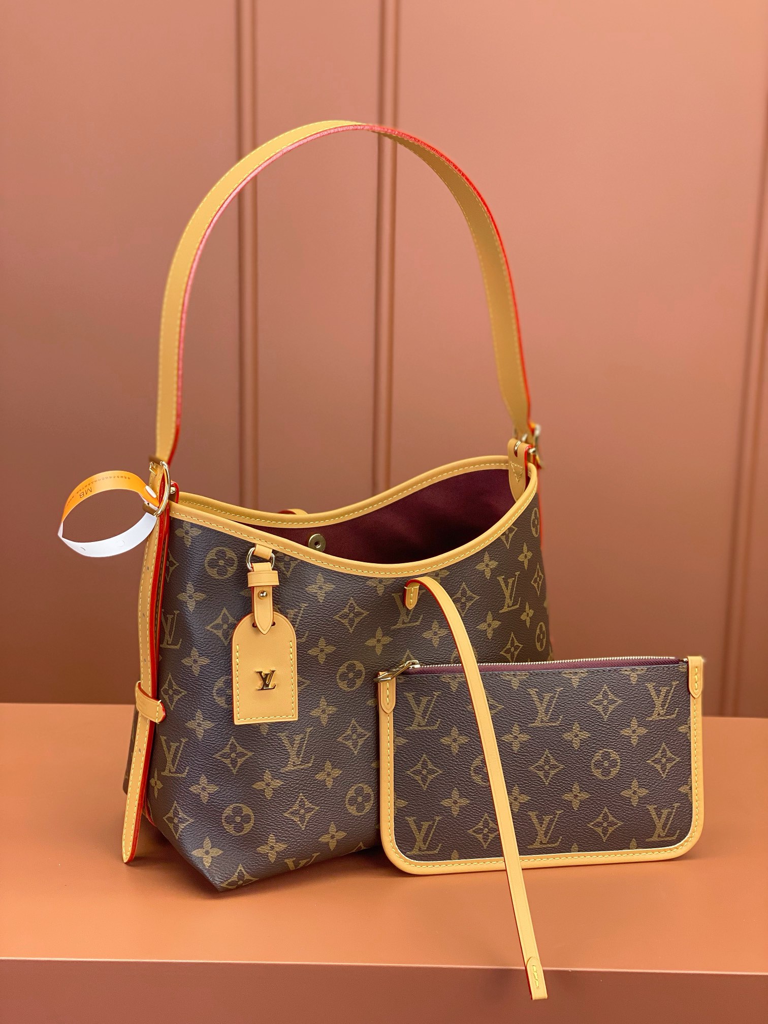 Louis Vuitton CarryAll PM Monogram Canvas Handbag