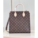 Louis Vuitton Sac Plat PM Monogram Canvas Women's Handbags M46263