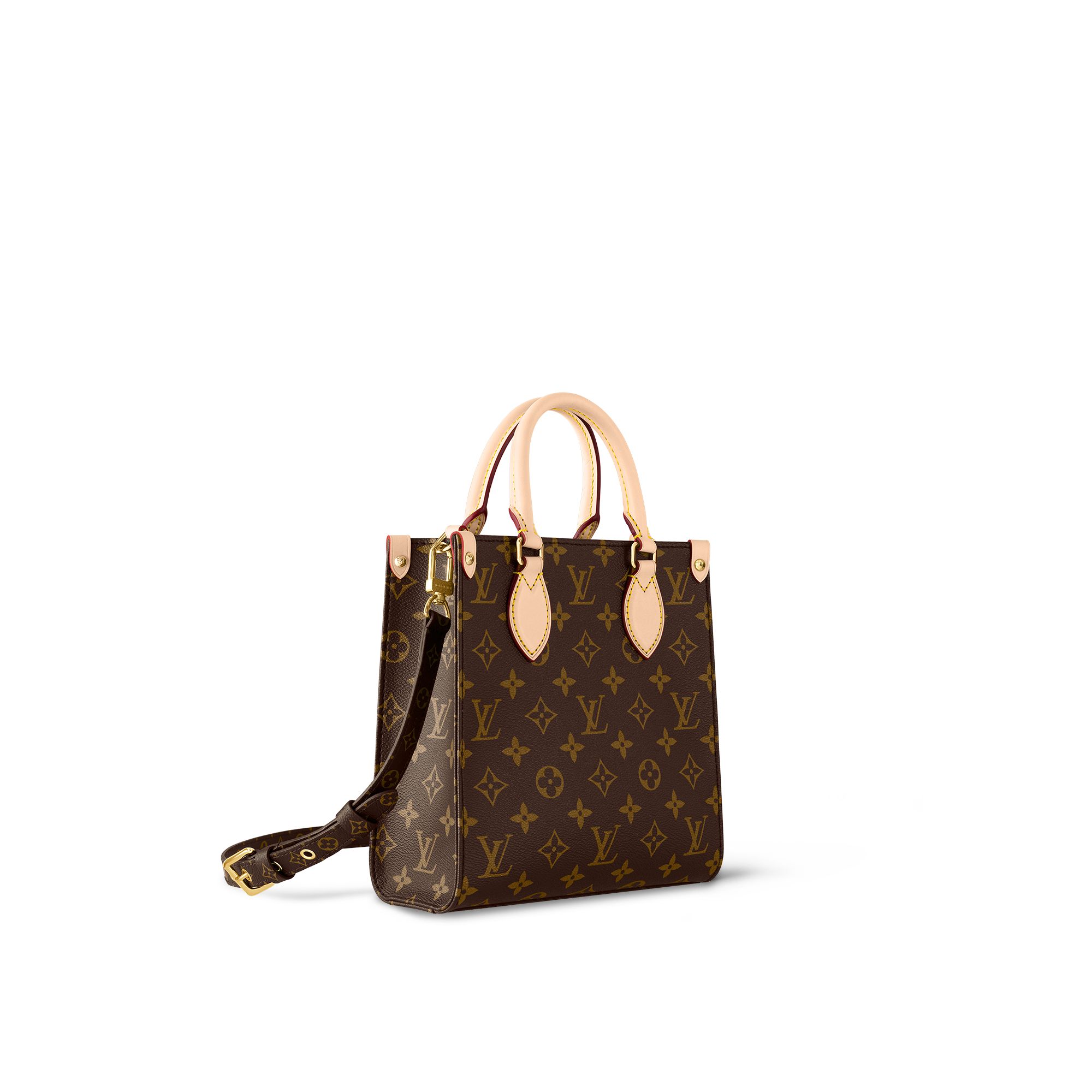 Louis Vuitton Sac Plat BB Monogram Canvas Women's Handbags M46265