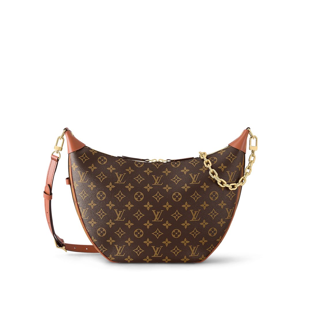 Louis Vuitton Loop Hobo Monogram Canvas Women's Handbags M46311